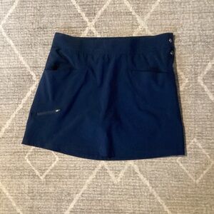 Navy Blue Women's Skort